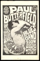 Desirable FD-3 Paul Butterfield Handbill