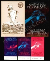 Grateful Dead Postcards and Ticket Set