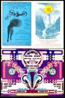 Three Different Bill Graham Postcards