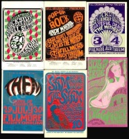 A Lot with 60 Assorted Bill Graham Postcards