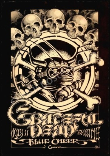 Scarce Grateful Dead Shrine Poster