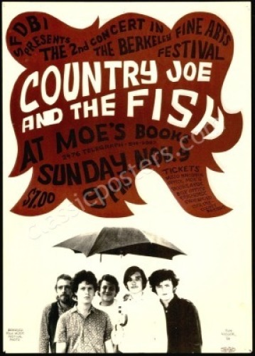 AOR 2.279 Country Joe & The Fish Poster