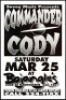 Commander Cody Portland Poster