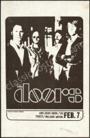 Rare 1970 The Doors Long Beach Handbill