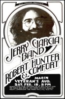 Very Nice 1978 Jerry Garcia Band Poster