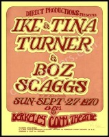 Signed Ike & Tina Turner Poster