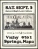 Rare 1966 The Charlatans Napa Handbill