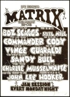 Signed 1979 Matrix Handbill