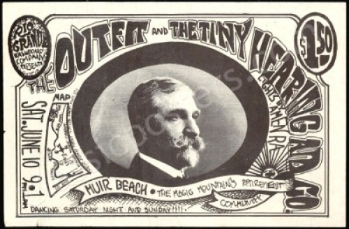 Scarce Tiny Hearing Aid Muir Beach Handbill