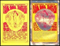 A Pair of Northern California Folk-Rock Festival Handbills