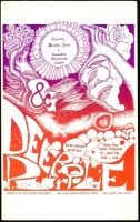 1969 Deep Purple Santa Clara Handbill