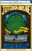 Beautiful Certified BG-85 Jefferson Airplane Poster