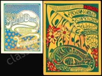 A Pair of Scarce Art of Rock Handbills