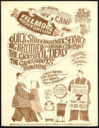 AOR 2.68 The Fillmore Day Camp Handbill