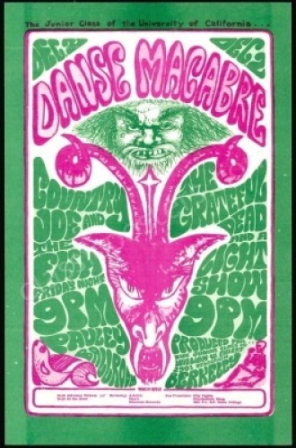 Superb 1966 Grateful Dead Handbill