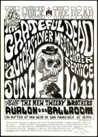 Rare Original FD-12 Grateful Dead Poster