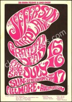 Rare Original BG-17 Grateful Dead Poster