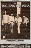 Rare Signed BG-201 Rolling Stones Poster