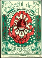 Very Nice Original FD-33 Grateful Dead Poster