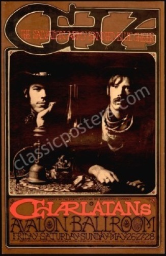 Original FD-63 The Charlatans Poster