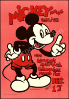 Scarce Signed Mickey & The Daylites Poster