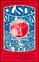 Rare 1966 Olson Surfboards Poster