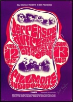 Popular Signed Original BG-23 Grateful Dead Poster