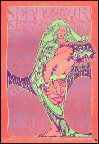 A Pair of Popular Original Posters from The Fillmore