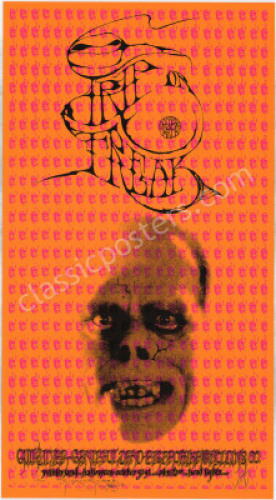 Dual-Signed AOR 2.183 Trip or Freak Second Print Poster