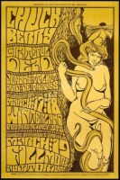 Gorgeous Original BG-55 Grateful Dead Poster