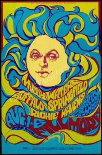 A Pair of Original Posters from The Fillmore