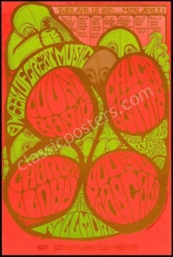 Two Bill Graham Posters by Jim Blashfield