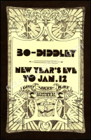 Bo Diddley Vancouver Poster