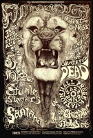 Signed Original BG-134 Grateful Dead Poster