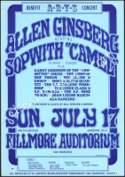 AOR 2.75 Allen Ginsberg Fillmore Poster
