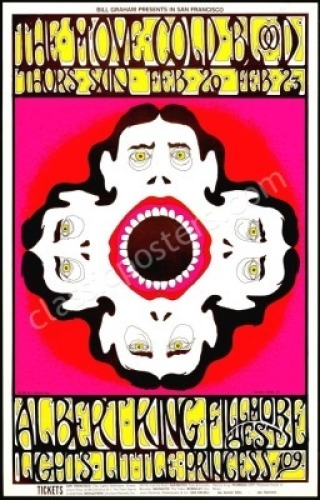 A Pair of Bill Graham Posters Designed by Greg Irons