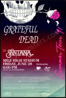 Nice 1991 Grateful Dead Denver Handbill