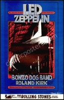 Scarce Signed BG-199 Led Zeppelin Poster