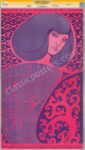 Beautiful Signed Original BG-44 The Doors Poster