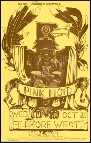 A Second BG-230A Pink Floyd Poster