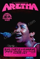 Two Signed Aretha Franklin Posters