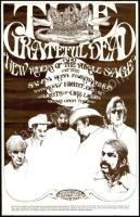 Rare AOR 4.95 Grateful Dead Santa Rosa Poster