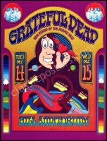 Attractive AOR 4.187 Grateful Dead Ann Arbor Poster