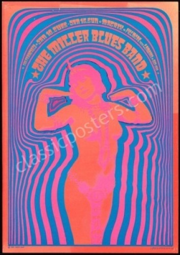 Original NR-2 Steve Miller Poster