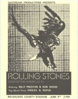 Three Assorted Rolling Stones Posters