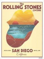 2015 Rolling Stones San Diego Poster