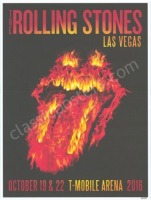 2016 Rolling Stones Las Vegas Poster