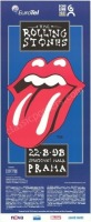 1998 Rolling Stones Prague Poster