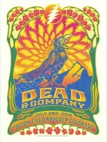 2016 Dead & Company Boulder Poster