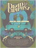 2016 Dead & Company Summer Tour Poster